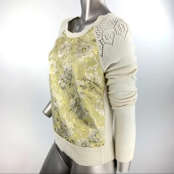 HWR Gold Leaf Pullover Sweater Small - Picture 7 of 8